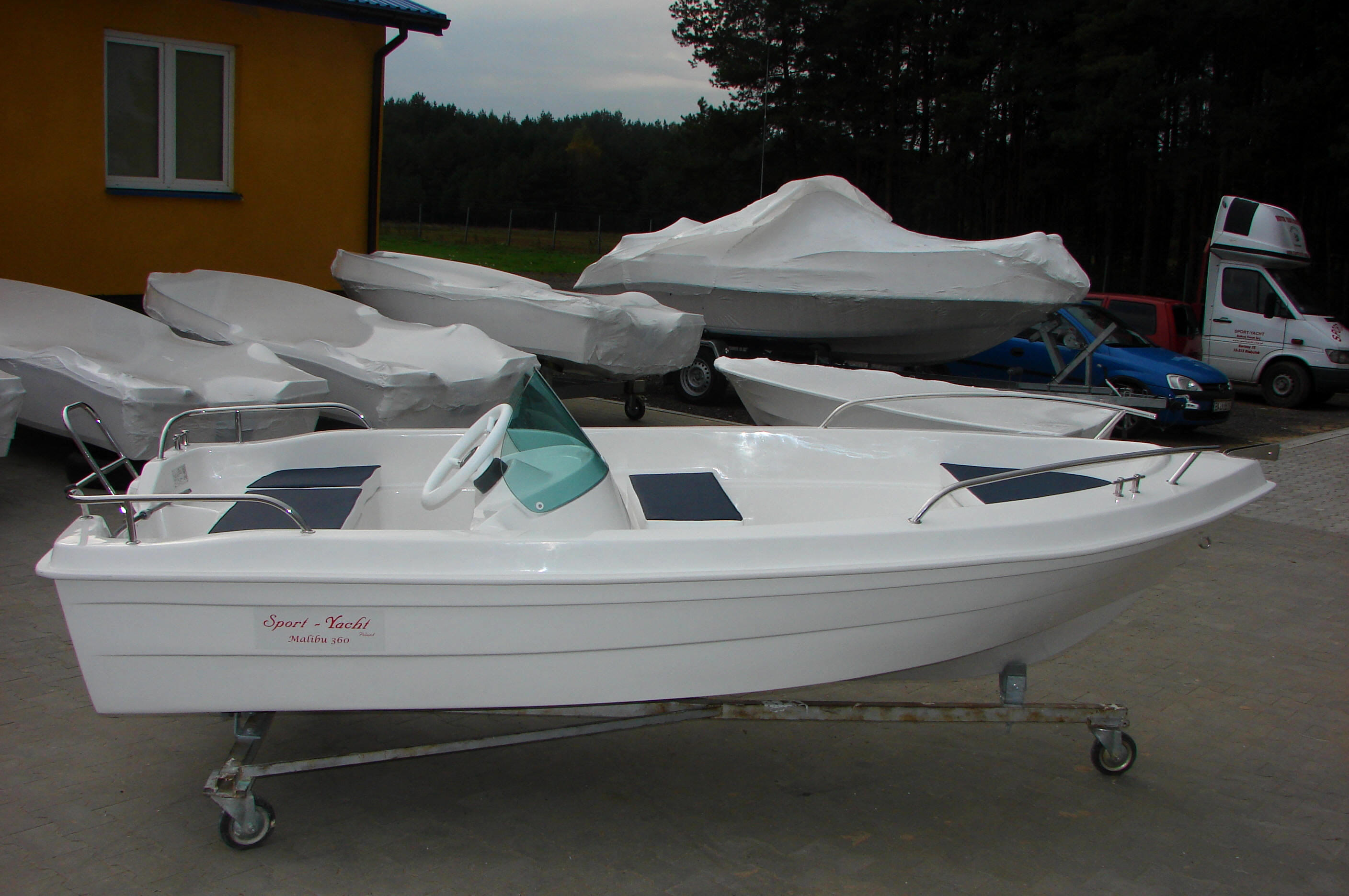 GRP Malibu, a boat for fishing, sport or just fun